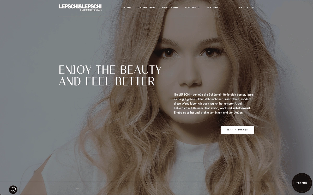 Website von Lepschi & Lepschi
